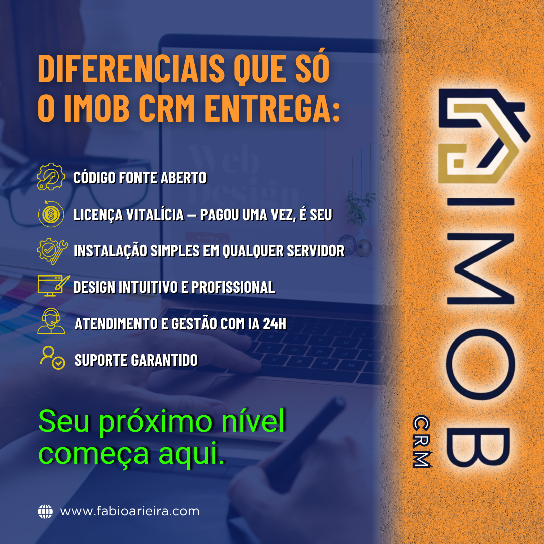IMOB - Sistema Completo Para Imobiliárias e Corretores.