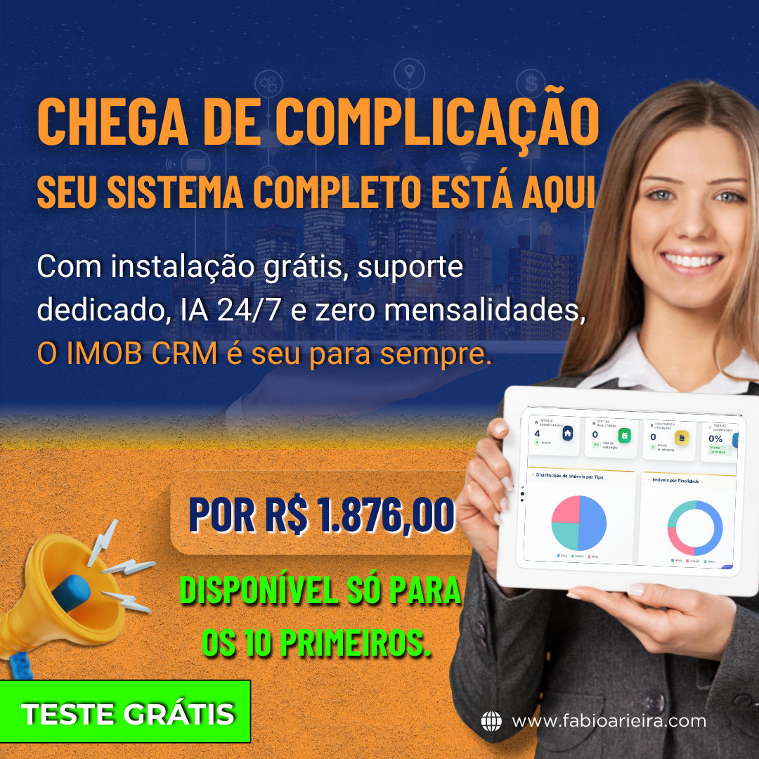 IMOB - Sistema Completo Para Imobiliárias e Corretores.